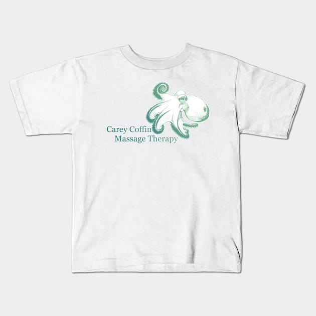 Carey Coffin Massage Therapy Logo Kids T-Shirt by ThreadAndCircuses